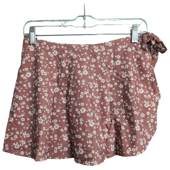 Andie The Sarong Bottom Ditsy Floral Rose Swimwear Bathing Suit Size S New - Picture 2 of 10